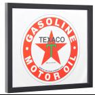 Spiegel - TEXACO Gasoline Motoroil ca. 30 x 35 cm
