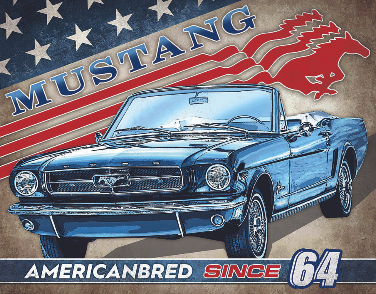 Ford Mustang American Bred since 1964